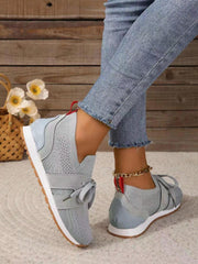 Damskie modne buty codzienne, lekkie, amortyzujące podeszwy, oddychające, tkane, siateczkowe buty do biegania,